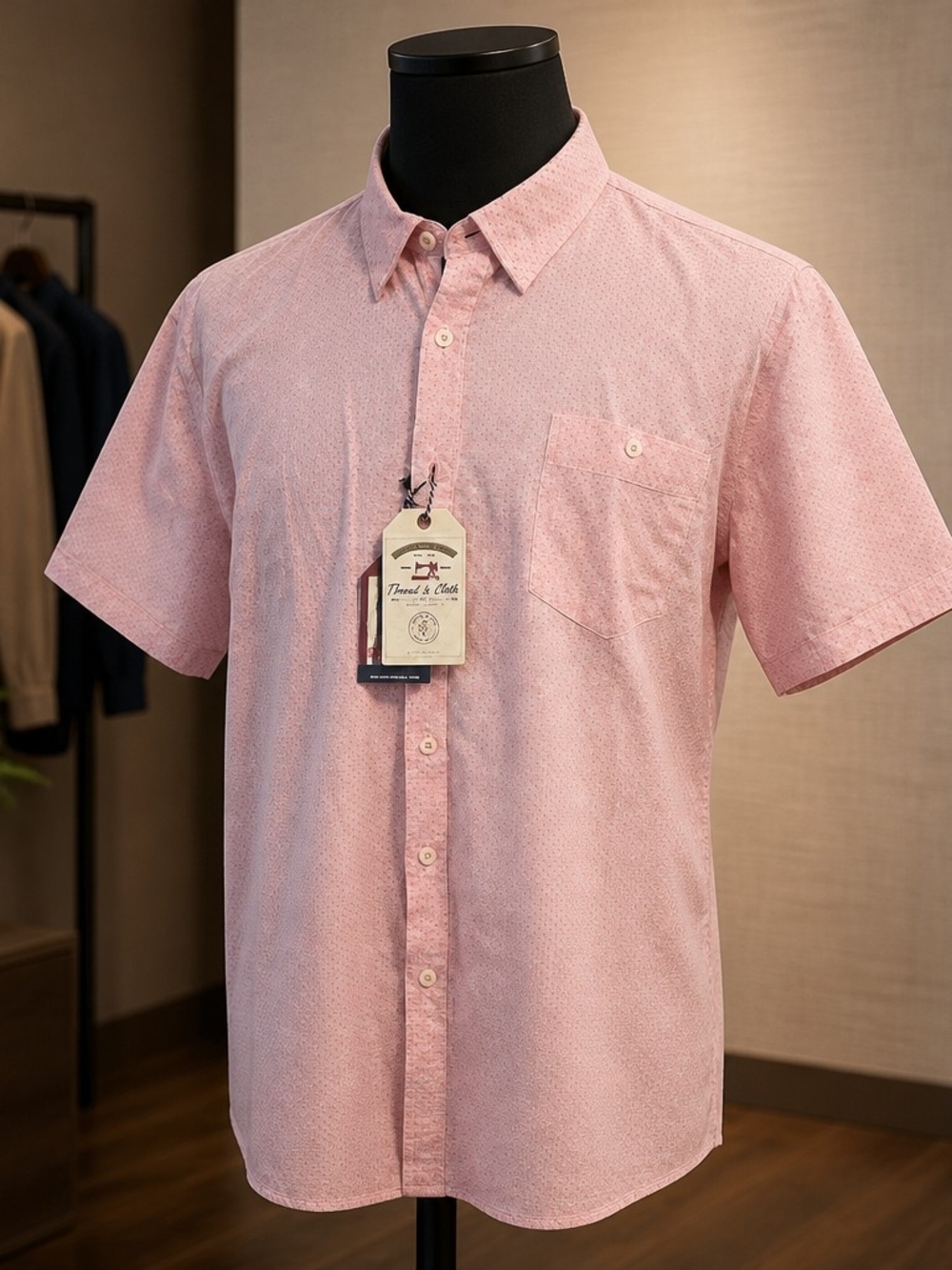 Thread and Cloth Short Sleeved mens XXL Shirt New